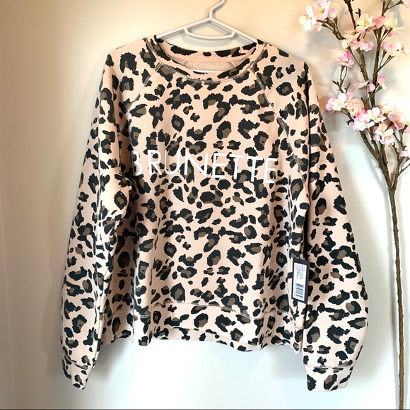 BRUNETTE THE LABEL / BRUNETTE CREW LEOPARD - Picture 2 of 7